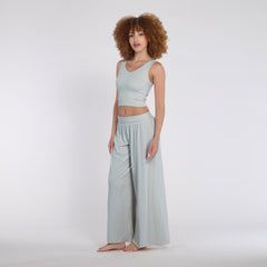 B30 Rib V-Neck Crop