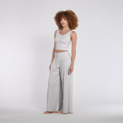 B30 Rib V-Neck Crop