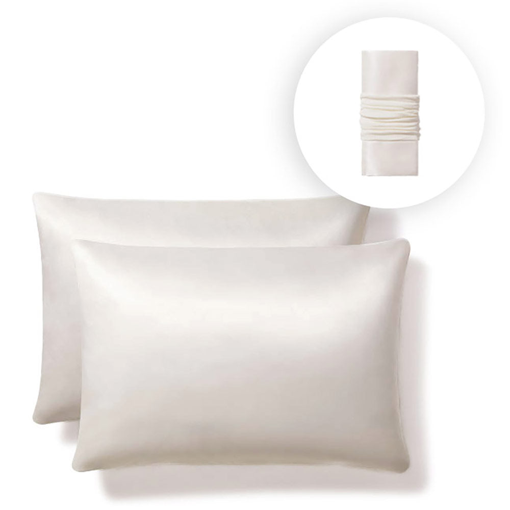 PJ Harlow Satin Pillowcase Standard / Pearl