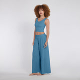 B30 Rib V-Neck Crop