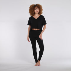 B30 V-Neck Crop Jersey Tee