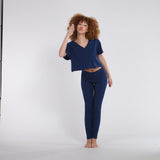 B30 V-Neck Crop Jersey Tee