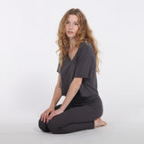 B30 V-Neck Crop Jersey Tee