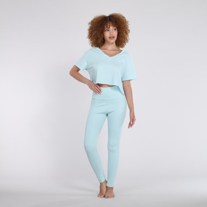 B30 V-Neck Crop Jersey Tee