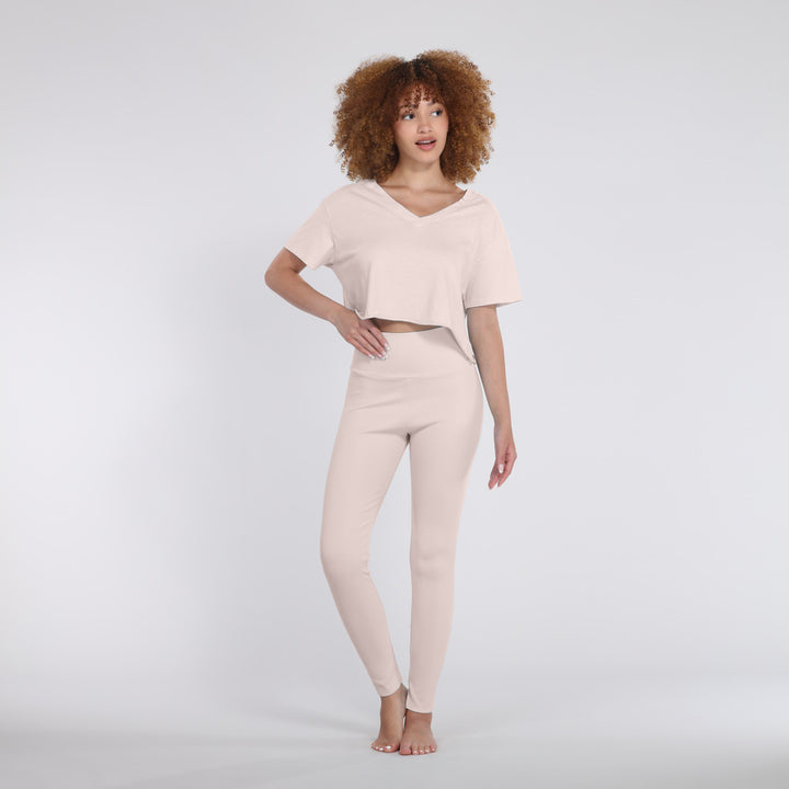 B30 V-Neck Crop Jersey Tee
