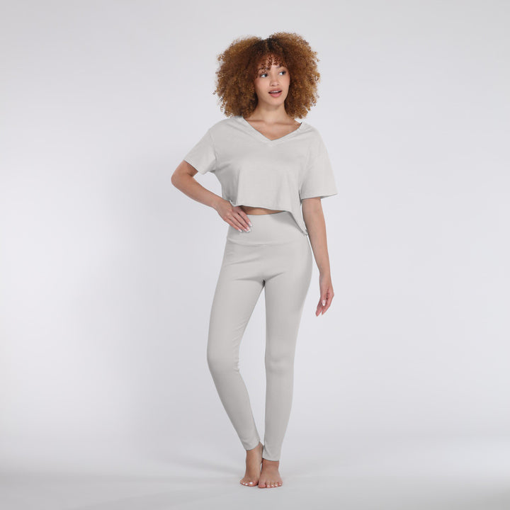 B30 V-Neck Crop Jersey Tee