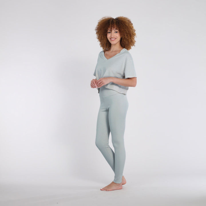 B30 V-Neck Crop Jersey Tee