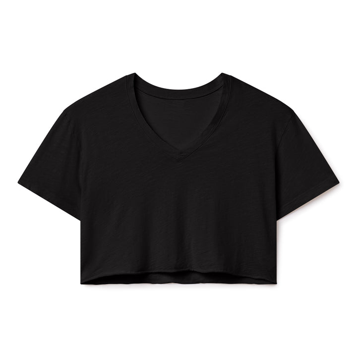 B30 V-Neck Crop Jersey Tee