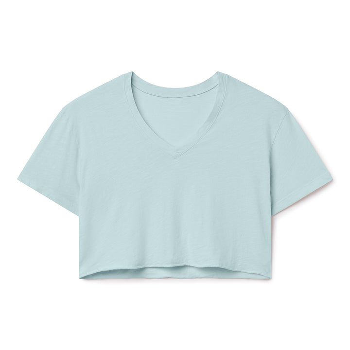 B30 V-Neck Crop Jersey Tee