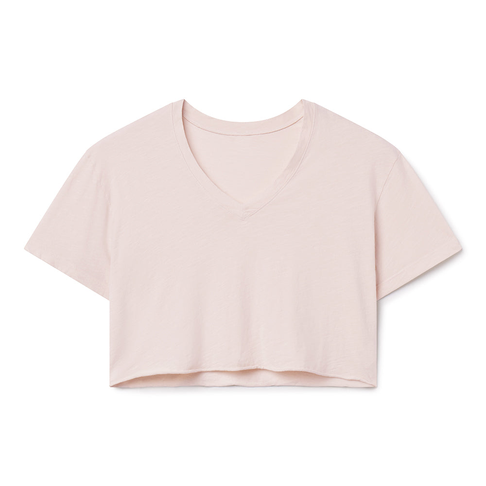 B30 V-Neck Crop Jersey Tee