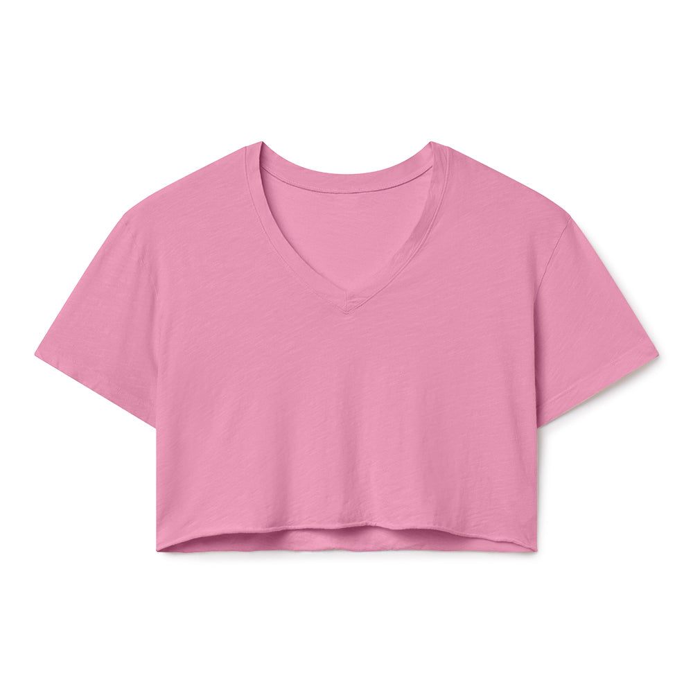 B30 V-Neck Crop Jersey Tee