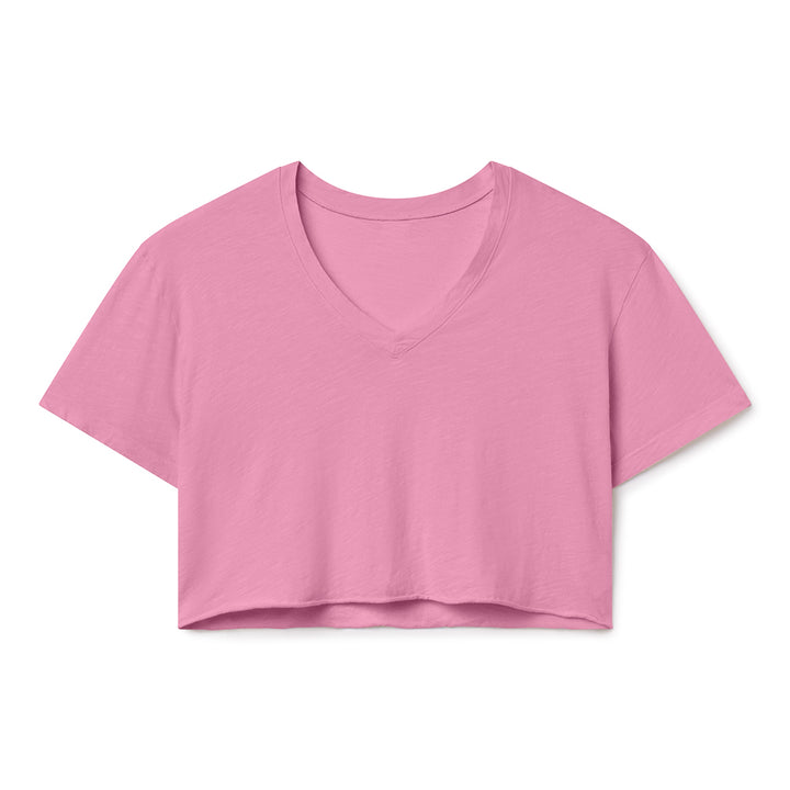B30 V-Neck Crop Jersey Tee