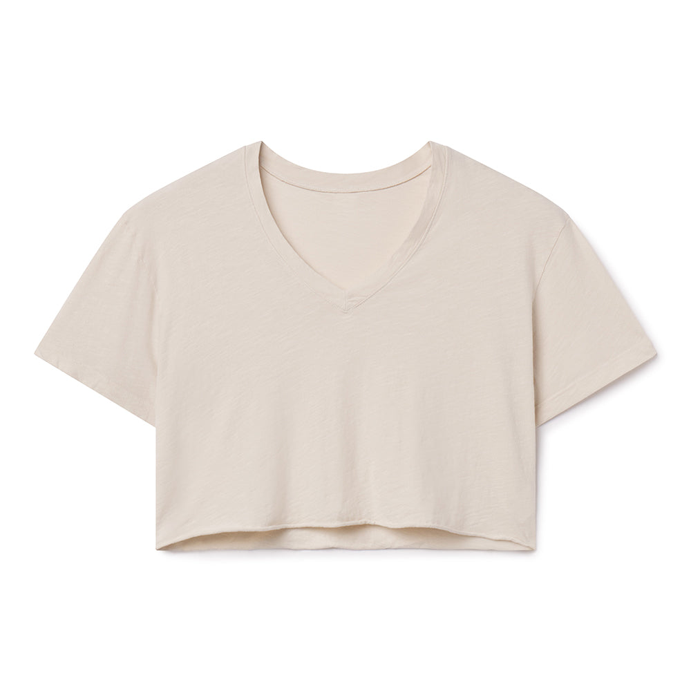 B30 V-Neck Crop Jersey Tee