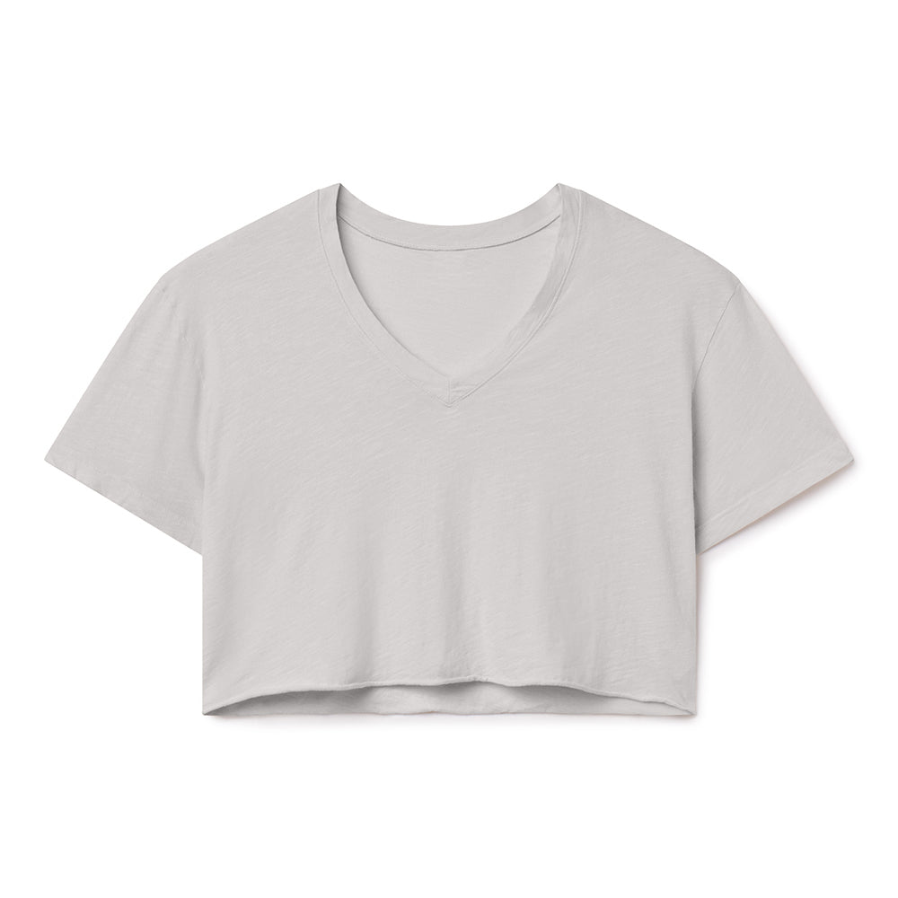 B30 V-Neck Crop Jersey Tee
