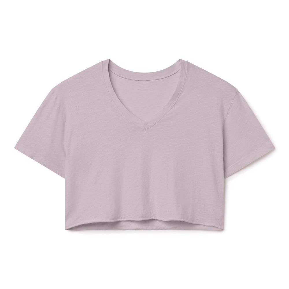 B30 V-Neck Crop Jersey Tee