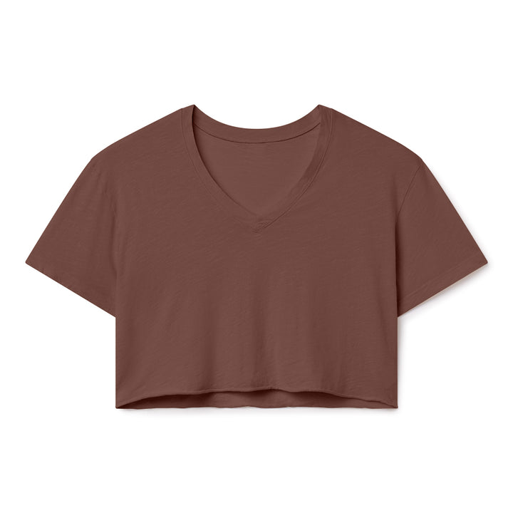 B30 V-Neck Crop Jersey Tee