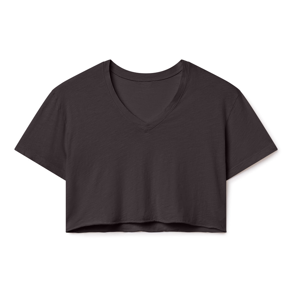 B30 V-Neck Crop Jersey Tee